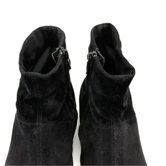 Pedro Garcia Kana Black Stetch Suede Bootie Low Shaft EU 39 - Picture 6 of 11